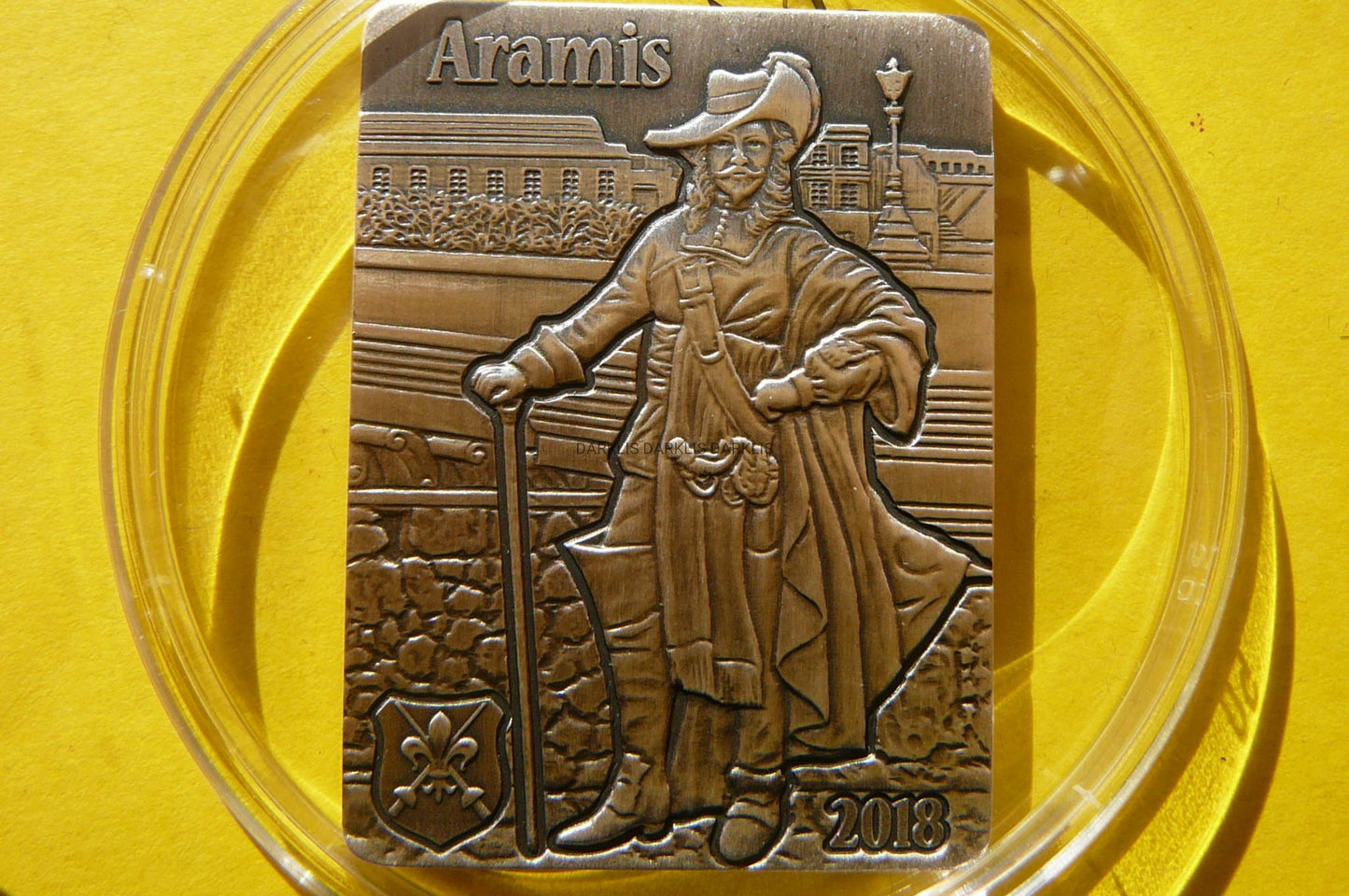 250FR DŻIBUTI 2018 ARAMIS TRZEJ MUSZKIETEROWIE Ag