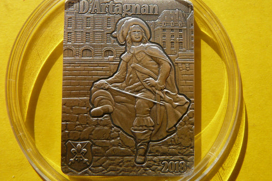 250FR DŻIBUTI 2018 D`ARTAGNAM TRZEJ MUSZKIETEROWIE