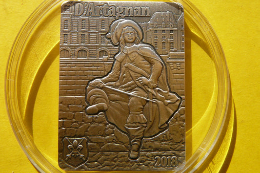 250FR DŻIBUTI 2018 D`ARTAGNAM TRZEJ MUSZKIETEROWIE
