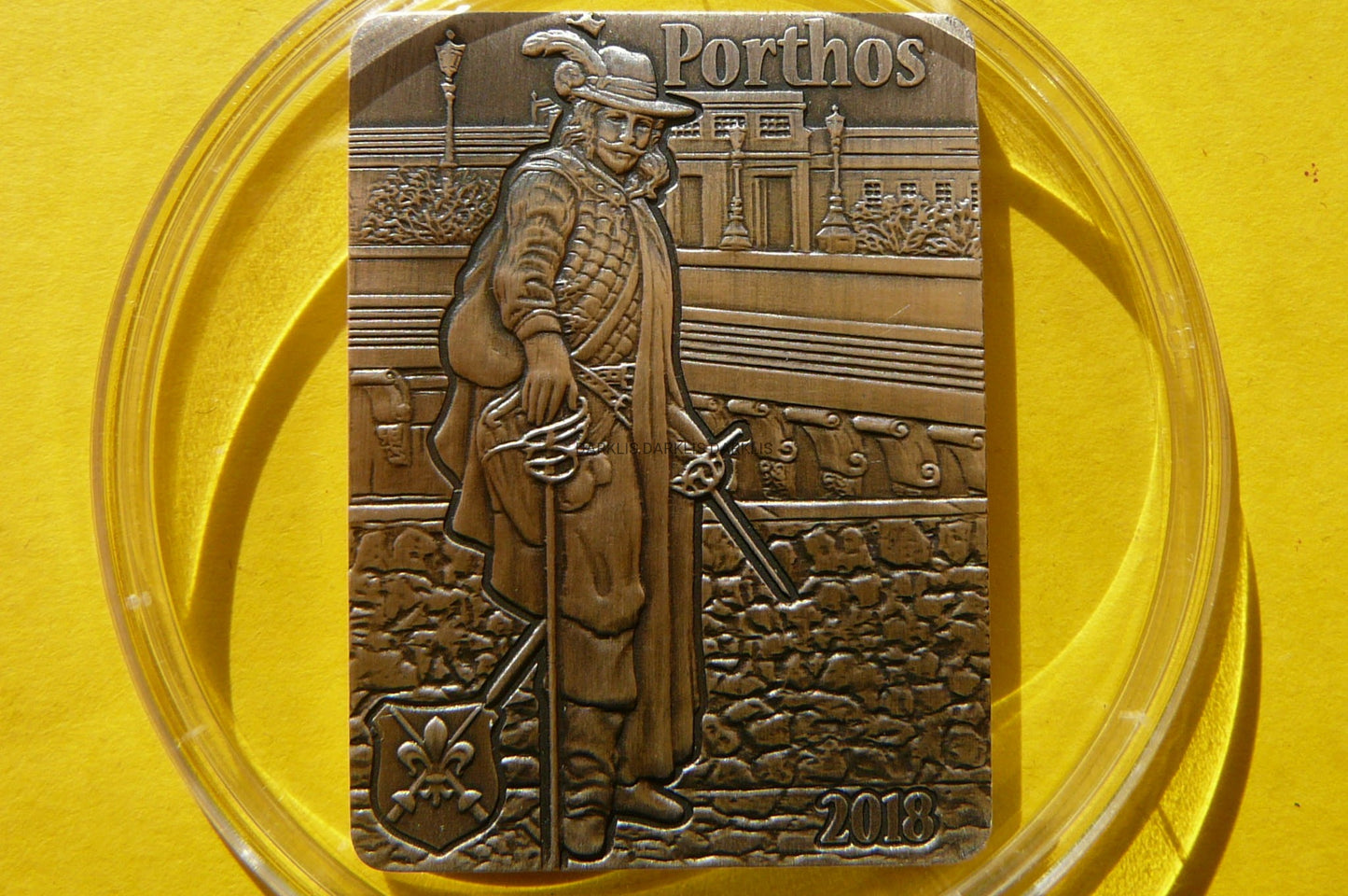 250FR DŻIBUTI 2018 PORTHOS TRZEJ MUSZKIETEROWIE Ag