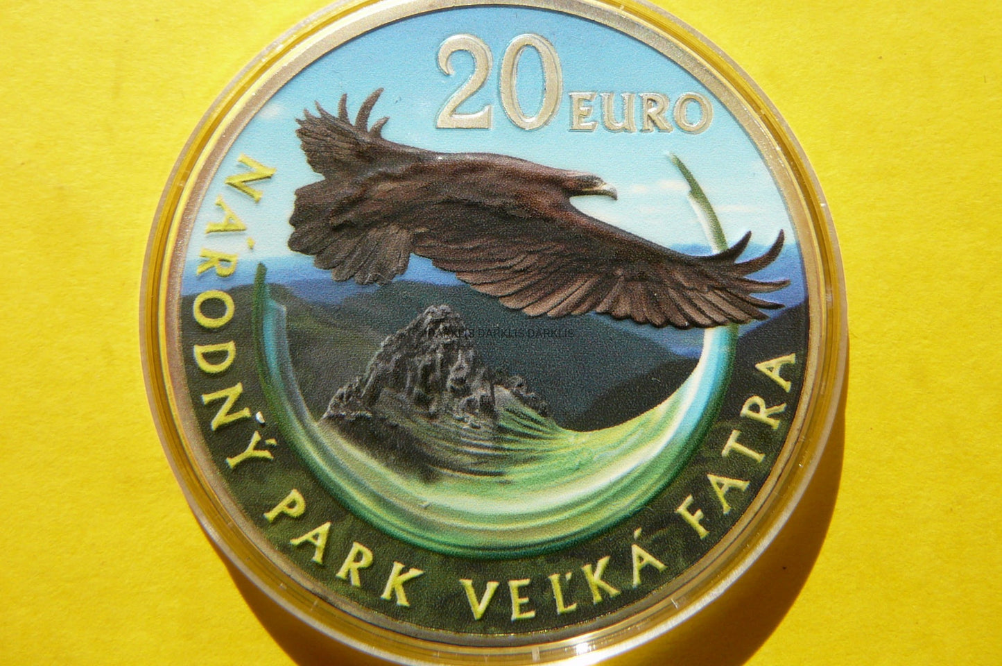 20 EURO SŁOWACJA 2009 PARK WELKA FATRA ORZEŁ KOLOR