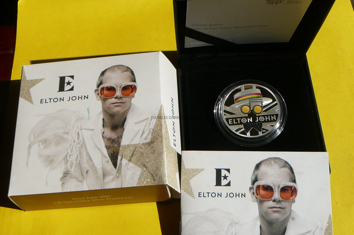 2 FUNTY BRYTANIA 2020 ELTON JOHN Ag Oz KOLOR PROOF