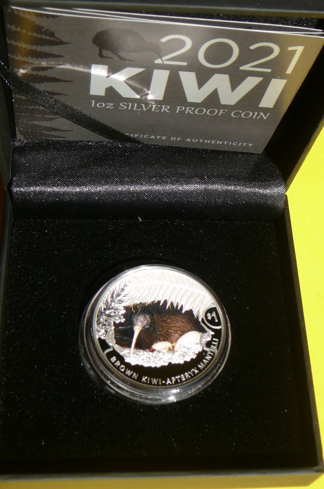 1$ NOWA ZELANDIA 2021 KIWI SREBRO 999 Oz PP LIMIT