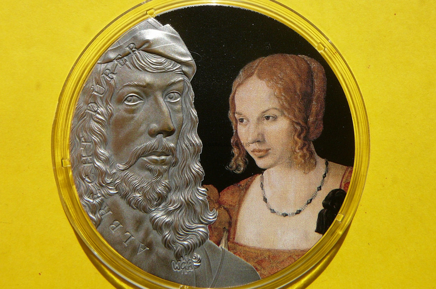 10 CEDI GHANA 2021 ALBRECHT DUERER Ag999 2Oz KOLOR