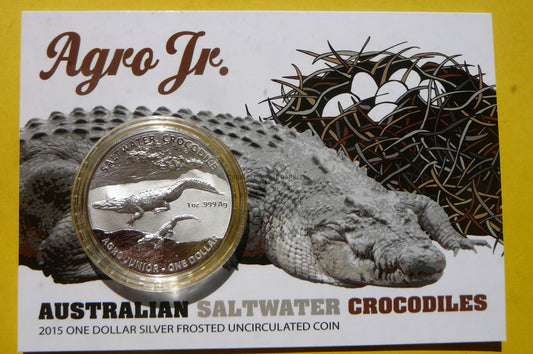 1$ AUSTRALIA 2015 KROKODYL AGRO JUNIOR Ag Oz LIMIT