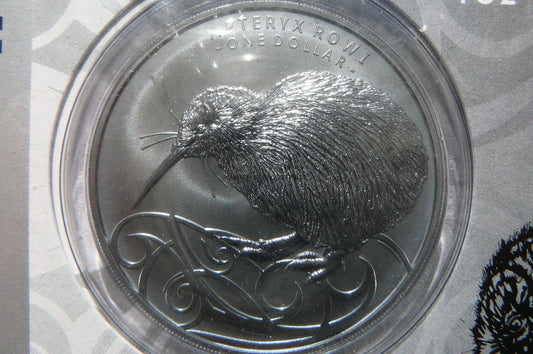 1$ NOWA ZELANDIA 2020 KIWI SREBRO 999 UNCJA LIMIT
