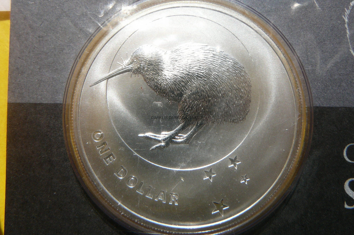 1$ NOWA ZELANDIA 2010 KIWI SREBRO 999 UNCJA LIMIT