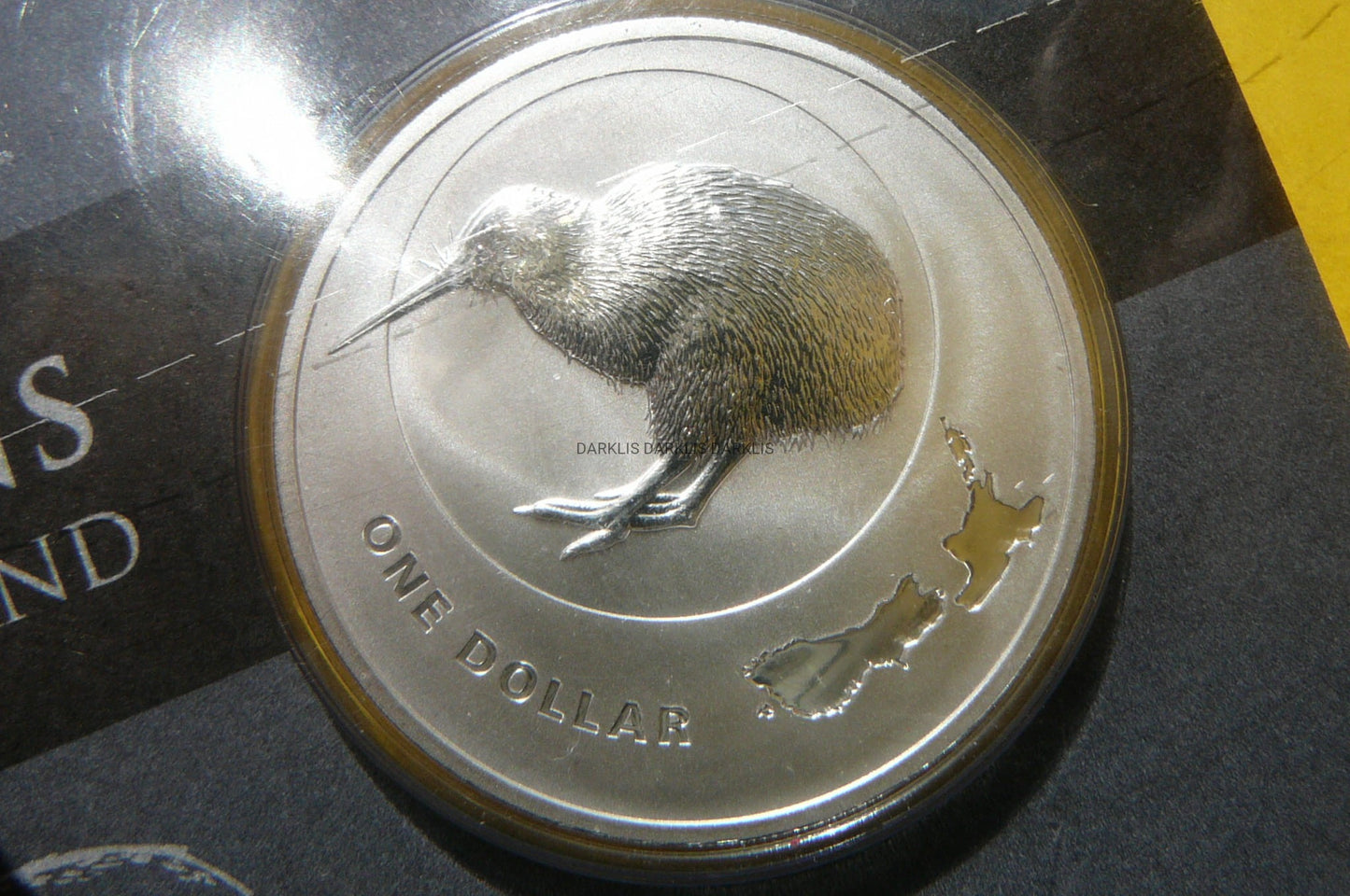 1$ NOWA ZELANDIA 2009 KIWI SREBRO 999 UNCJA LIMIT