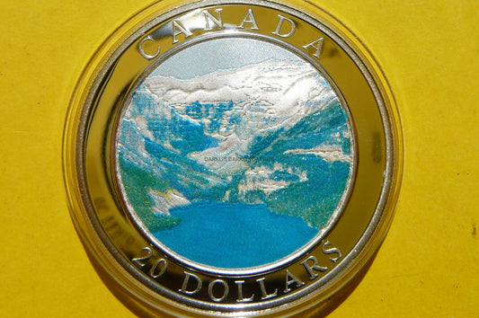 20$ KANADA 2003 - GÓRY SKALISTE CUDA NATURY Ag Oz