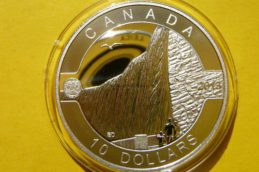 10$ KANADA 2013 WODOSPAD NIAGARA SREBRO 999 +CER