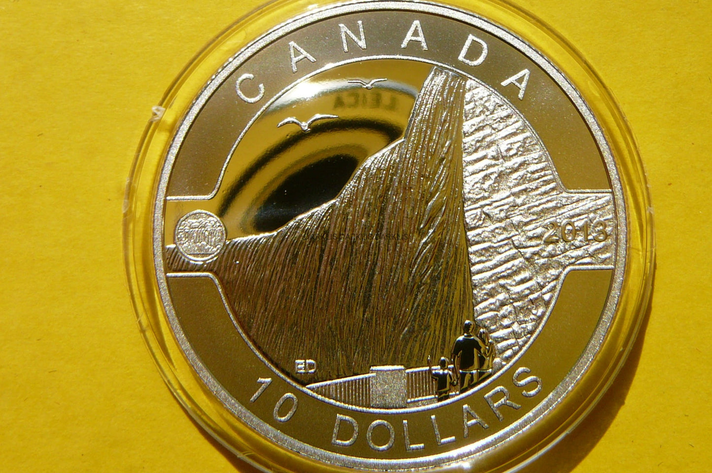 10$ KANADA 2013 WODOSPAD NIAGARA SREBRO 999 +CER