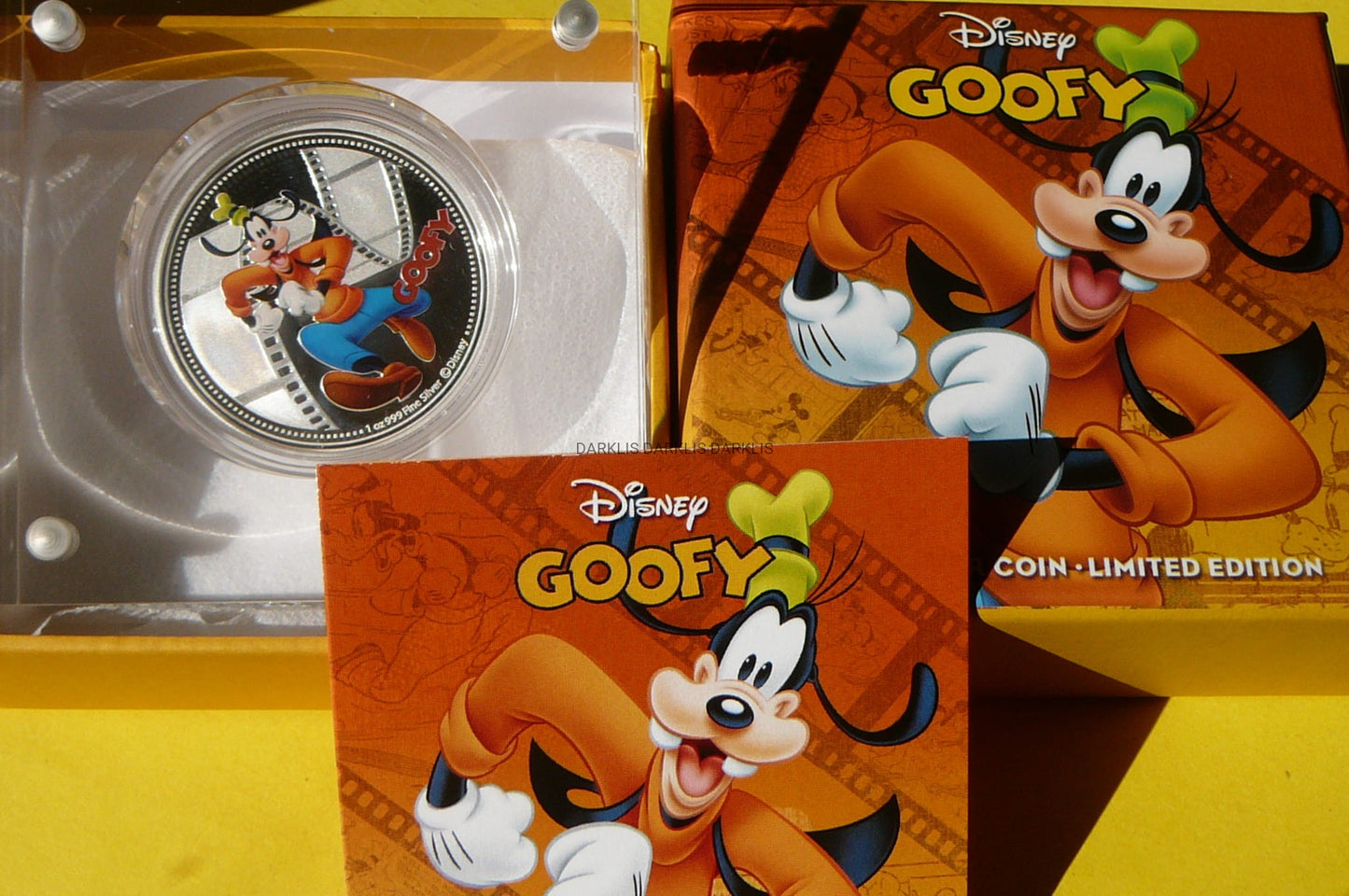 2$ NIUE 2014 GOOFY BAJKI DISNEY KOLOR Ag 999 Oz