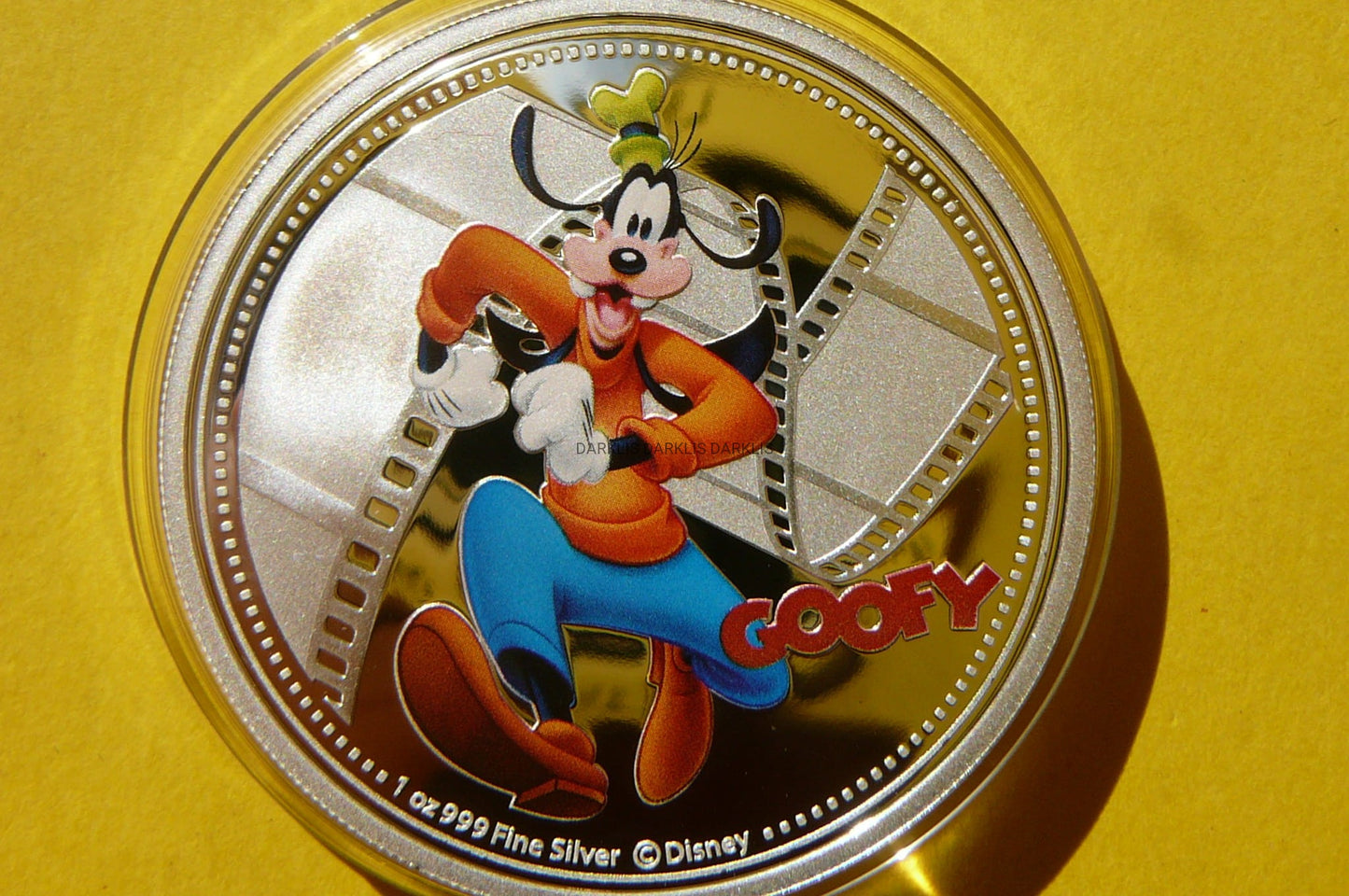 2$ NIUE 2014 GOOFY BAJKI DISNEY KOLOR Ag 999 Oz