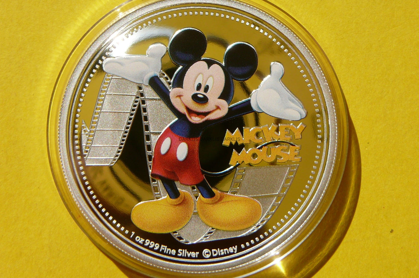 2$ NIUE 2014 MYSZKA MIKI BAJKI DISNEY KOLOR Ag Oz