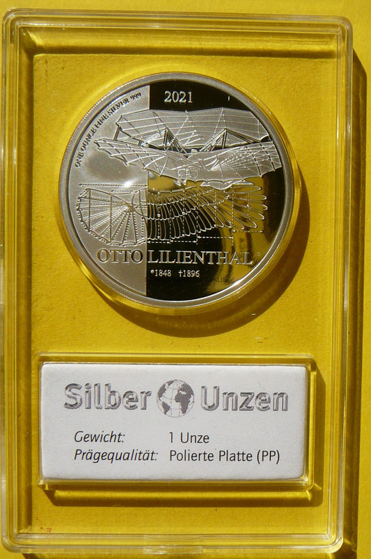 5$ SAMOA 2021 OTTO LILIENTHAL SREBRO 999 UNCJA