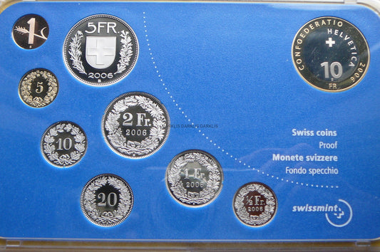 KMS SZWAJCARIA 2006 SZCZYT PIZ BERNIN RZADKA PROOF