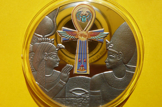 1000 FR KAMERUN 2020 KLUCZ NILU Ag 999 Oz RZADKA