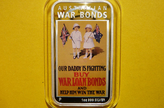 1$ AUSTRALIA 2016 PLAKAT I WOJNA ŚWIATOWA RZADKA