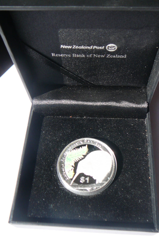 1$ NOWA ZELANDIA 2015 KIWI SREBRO 999 UNCJA PROOF