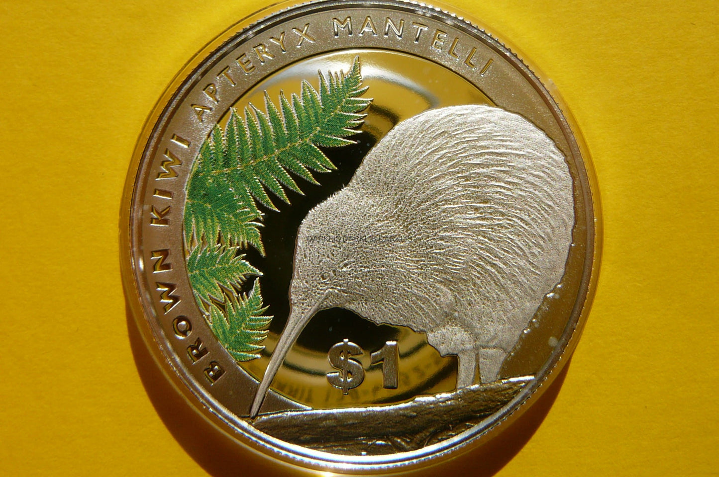 1$ NOWA ZELANDIA 2015 KIWI SREBRO 999 UNCJA PROOF