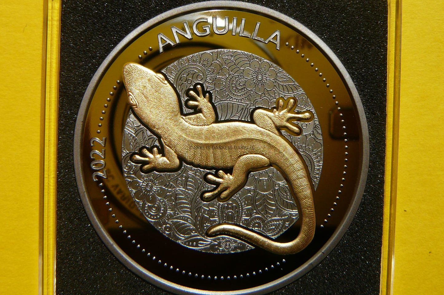 1$ ANGUILLA 2022 JASZCZURKA Ag/Au Oz RUTHEN +CER
