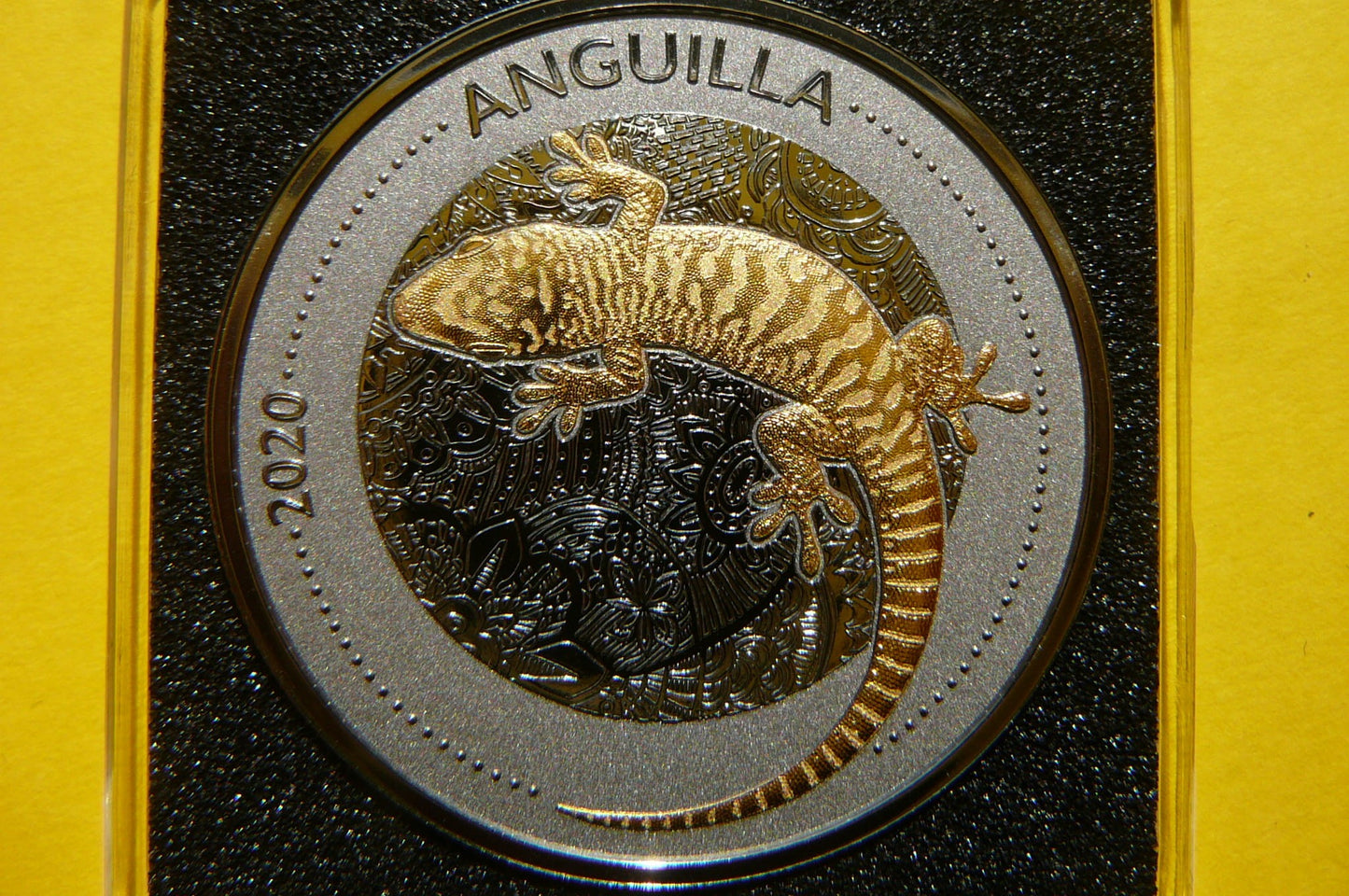 1$ ANGUILLA 2020 JASZCZURKA Ag/Au Oz RUTHEN +CER