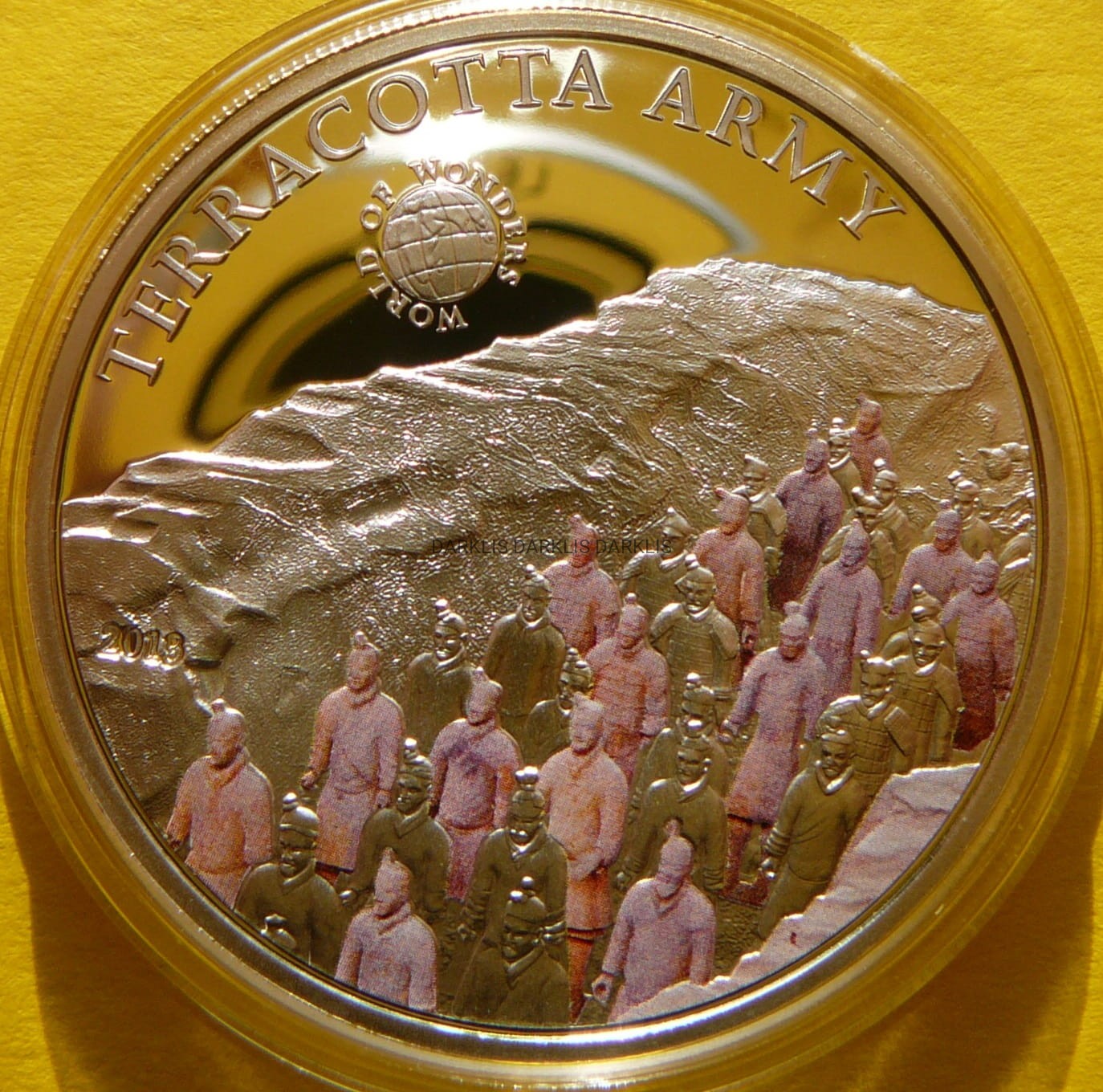 5$ PALAU 2013 CHIŃSKA TERAKOTOWA ARMIA CUDA ŚWIATA +CER