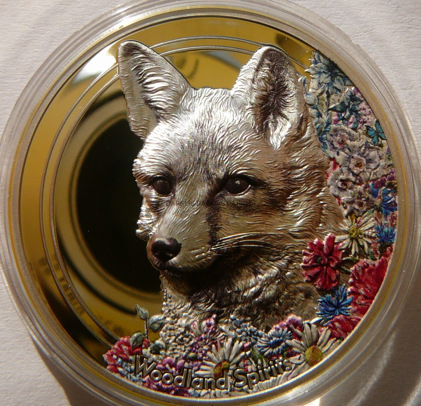 500 TUGRIK MONGOLIA 2018 LIS FOX LEŚNE DUCHY +CER
