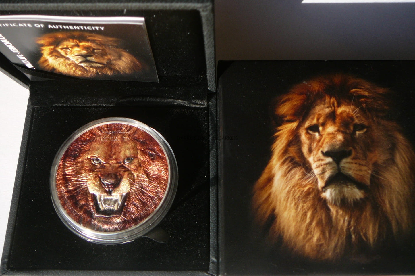 1500 SHILL TANZANIA 2018 LEW AFRYKA HIGH RELIEF 2Oz RZADKA