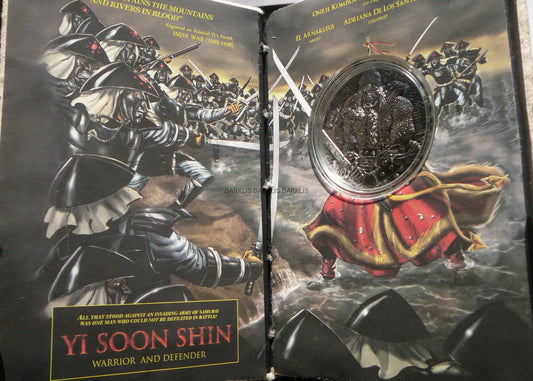 10$ COOK 2017 ADMIRAŁ YI SOON SHIN 2Oz RZADKA 1