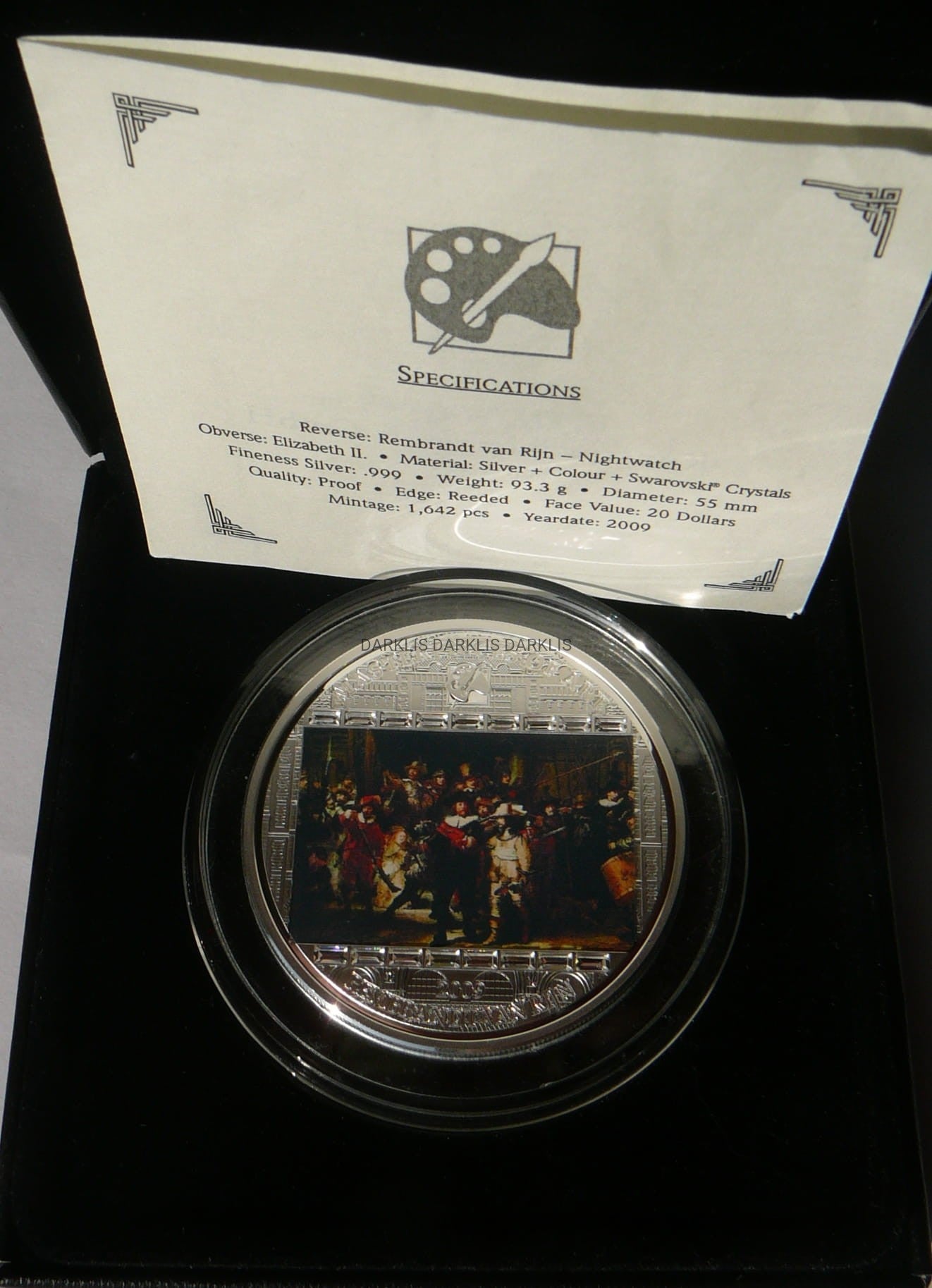 20$ COOK 2009 REMBRANT VAN RIJN ARCYDZIEŁA SZTUKI 3Oz