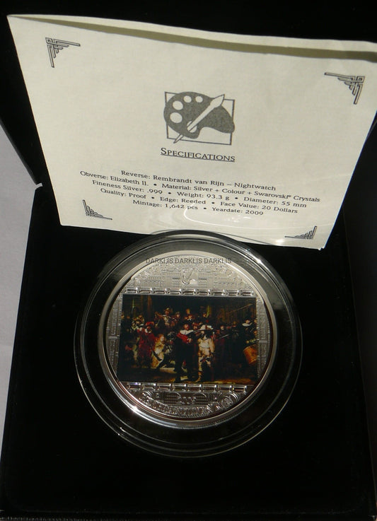 20$ COOK 2009 REMBRANT VAN RIJN ARCYDZIEŁA SZTUKI 3Oz