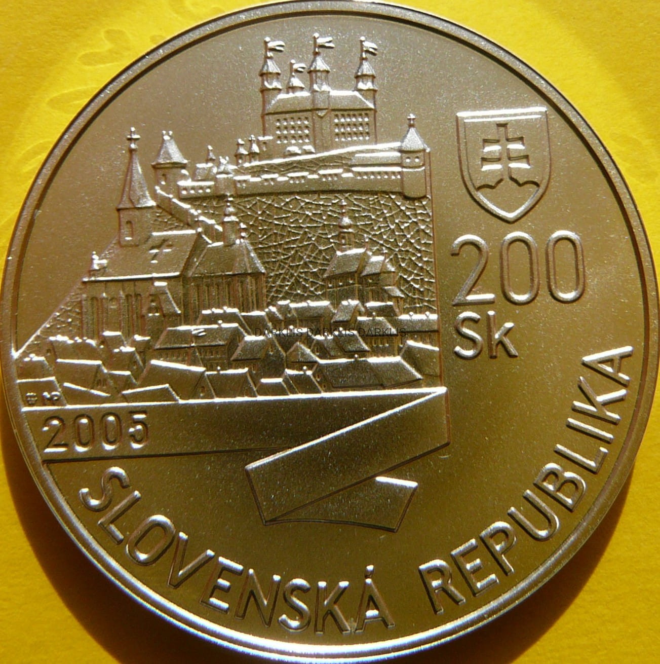 200 KORON SŁOWACJA 2005 ROCZ. KORONACJA LEOPOLDA I