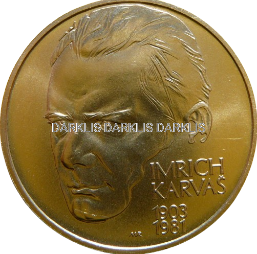 200 KORON SŁOWACJA 2003 IMRICH KARVAS - SREBRO