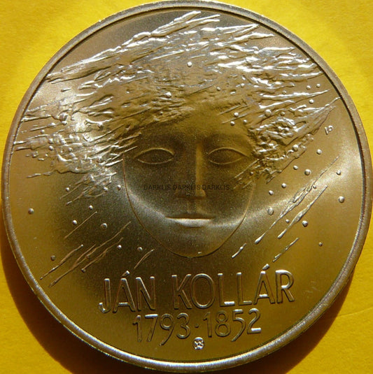200 KORON SŁOWACJA 1993 200 ROCZNICA UR JAN KOLLAR