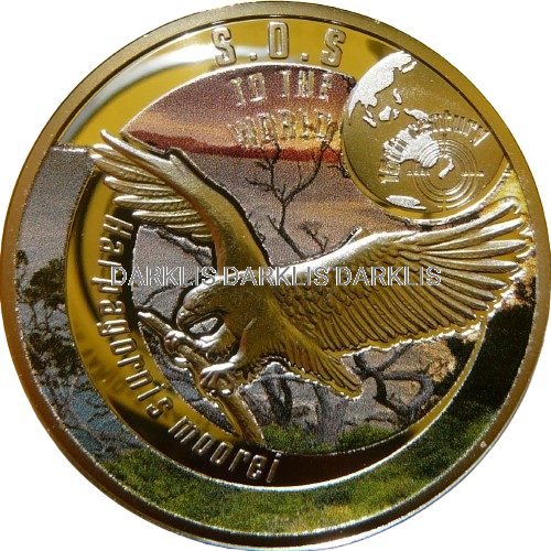 1$ NIUE 2016 ORZEŁ HAASTA SREBRO 999 SOS RZADKA!