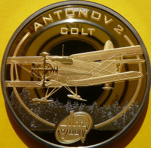 1$ COOK 2008 LOTNICTWO SAMOLOT ANTONOV 2 COLT RUTHEN