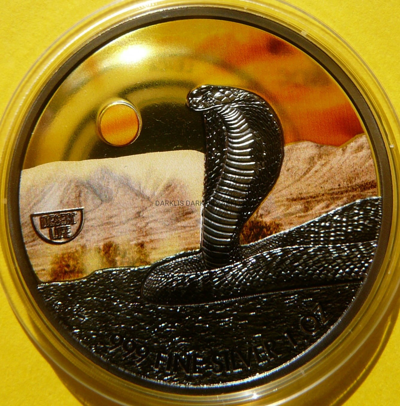 2$ NIUE 2020 COBRA NAJA PUSTYNIA RUTHEN Ag 999 Oz +CE