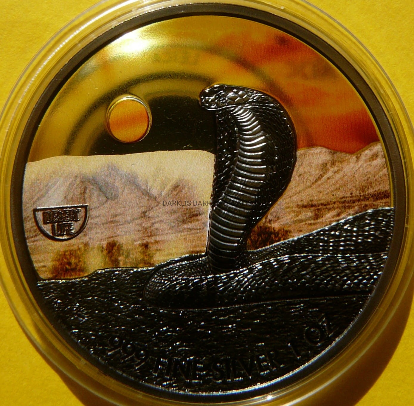 2$ NIUE 2020 COBRA NAJA PUSTYNIA RUTHEN Ag 999 Oz +CE