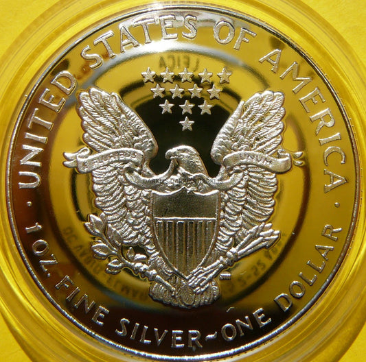 1$ USA 2021 W EAGLE BOGINI WOLNOŚCI LIBERTY Ag Oz PROOF