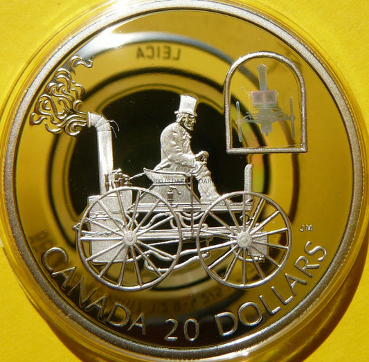 20$ KANADA 2000 AUTO H.S TAYLOR STEAM BUGGY HOLOGRAM
