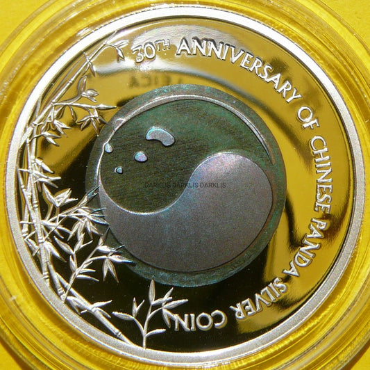 2$ PALAU 2013 JUBILEUSZ PANDA CHIŃSKA Ag + NIOB RZADKA