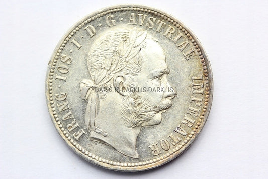 FLOREN AUSTRIA 1891 CES FRANCISZEK JÓZEF STAN!! 8