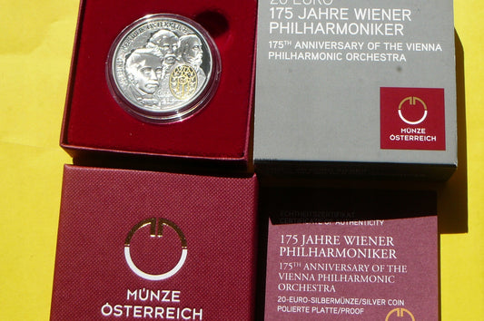 20 EURO AUSTRIA 2017 FILHARMONIA WIEDEŃSKA KOLOR