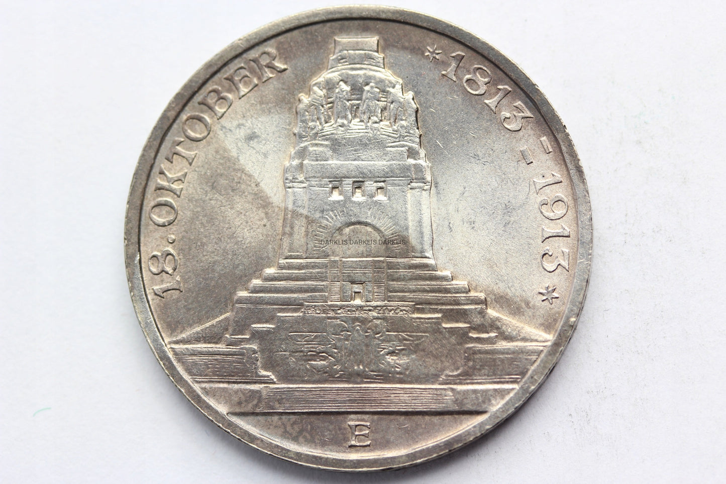 3 MARKI KAISERREICH SAKSONIA 1913 LIPSK POMNIK Nr3