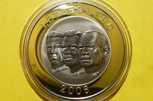 10 EURO LUKSEMBURG 2006 RADA STANU RZADKA Ag+TYTAN
