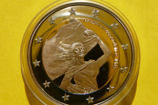 2 EURO MALTA 2014 NIEPODLEGŁOŚĆ MALTY PROOF RZADKA