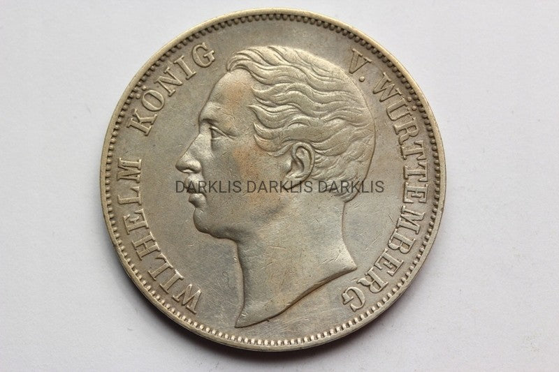 TALAR WIRTEMBERGIA 1857 WILHELM ORYG SUPER STAN!!