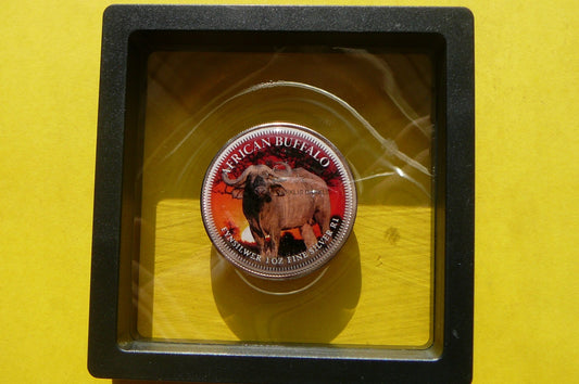 KRUGERRAND RPA 2019 BAWÓŁ AFRYKAŃSKI SREBRO 999 Oz
