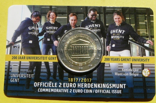 2 EURO BELGIA 2017 - UNIWERSYTET w GENT - MENNICZA